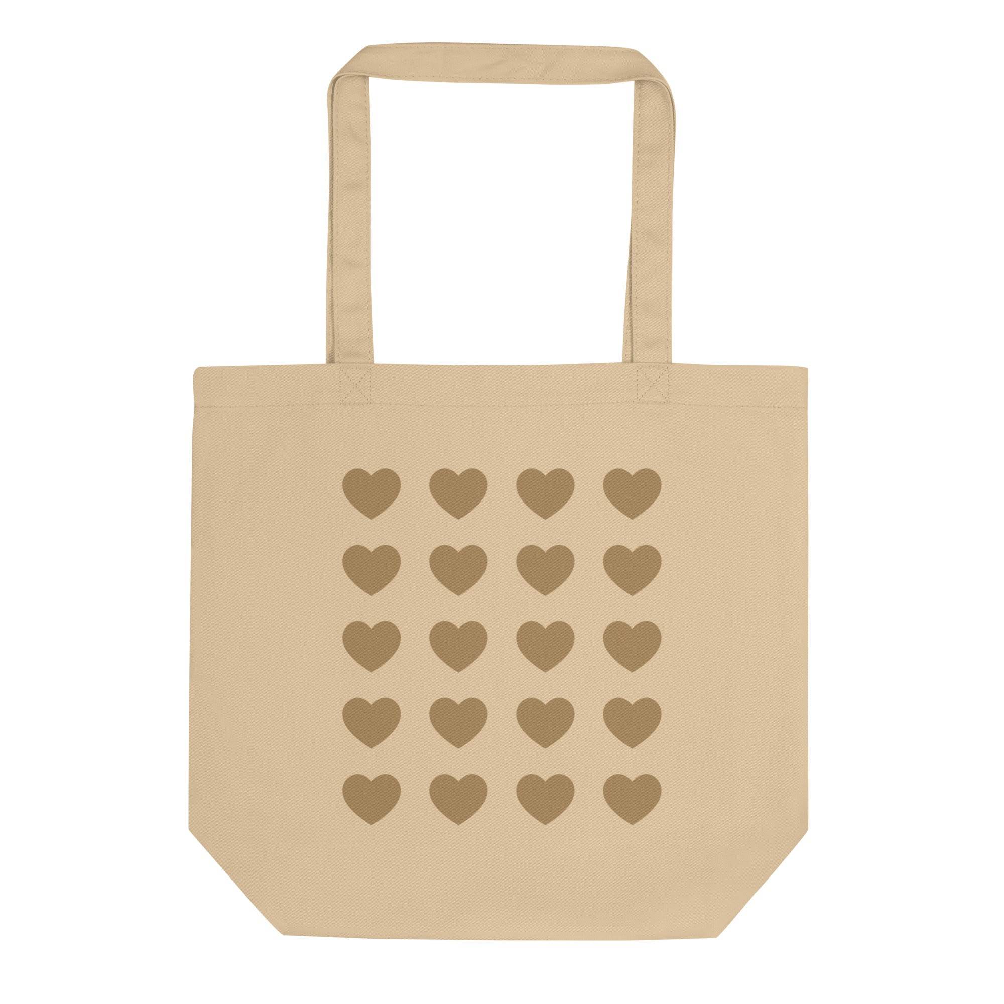 Fawn Hearts Eco Tote Bag - Dear Daughters Design