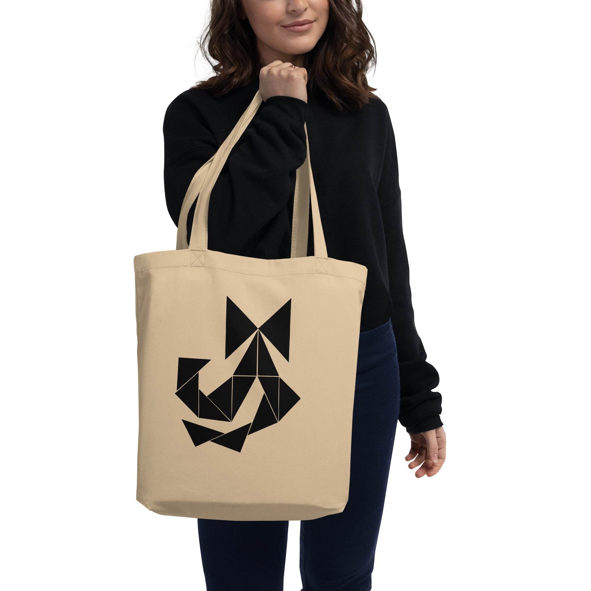 Abstract Bow - Eco Tote Bag - Dear Daughters Design