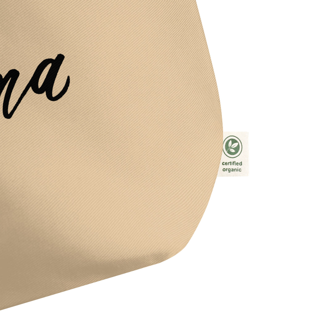 Mama Tote Bag - Large Organic Cotton Tote