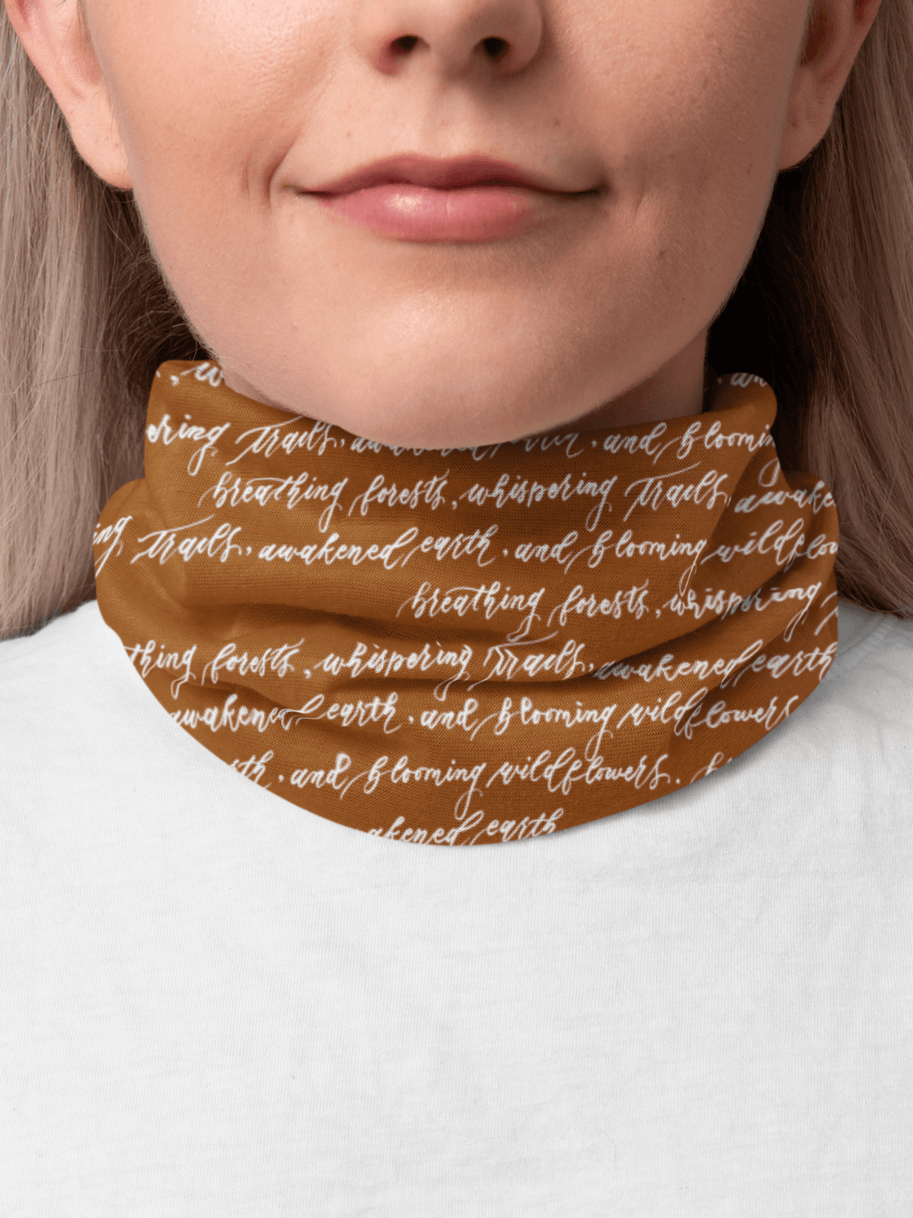 Breathing Forests & Whispering Trails Scarf - Canyon - Dear Daughters Design