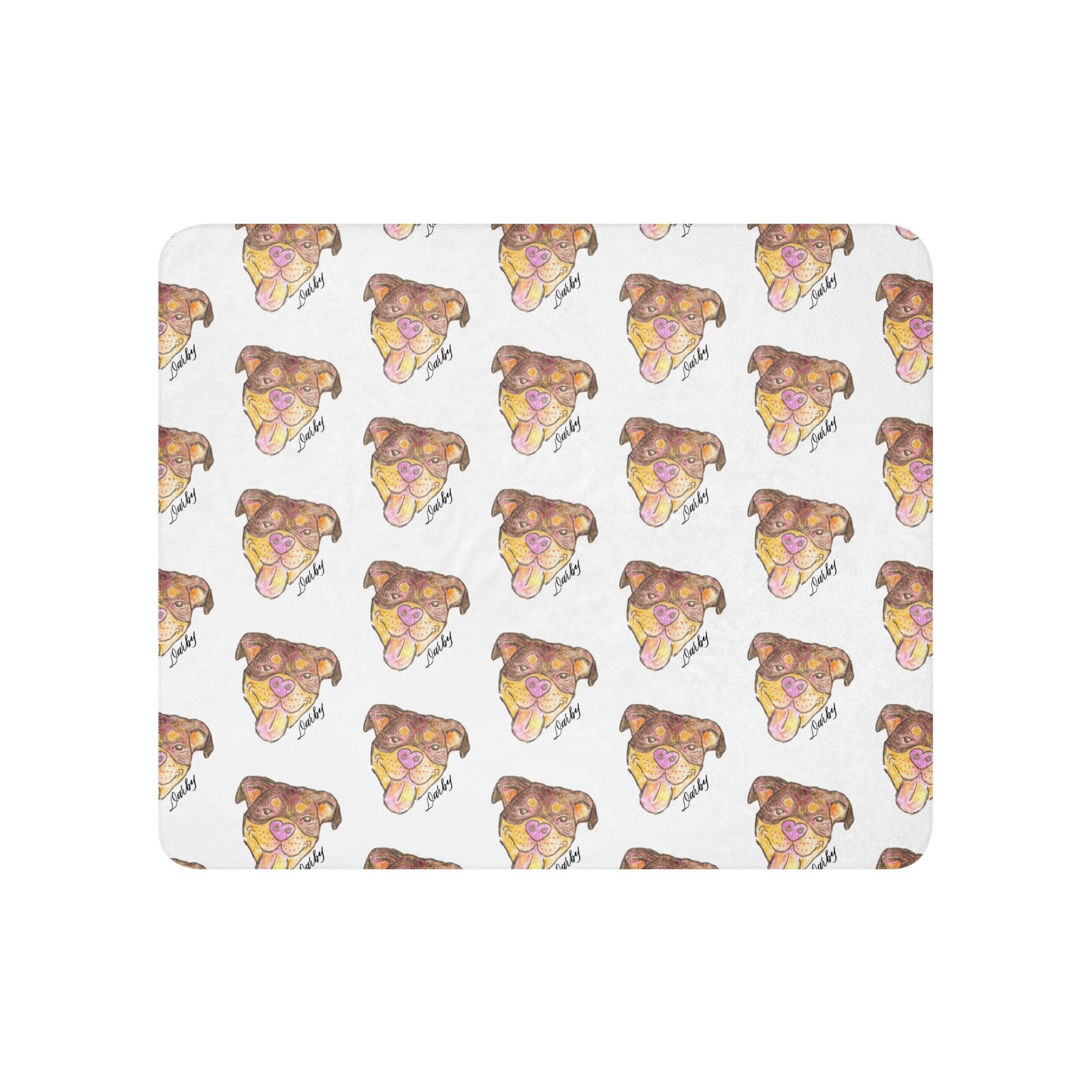 CUSTOM2 - Darby - Sherpa Blanket - Holiday Matching Gift - CUSTOM - Dear Daughters Design