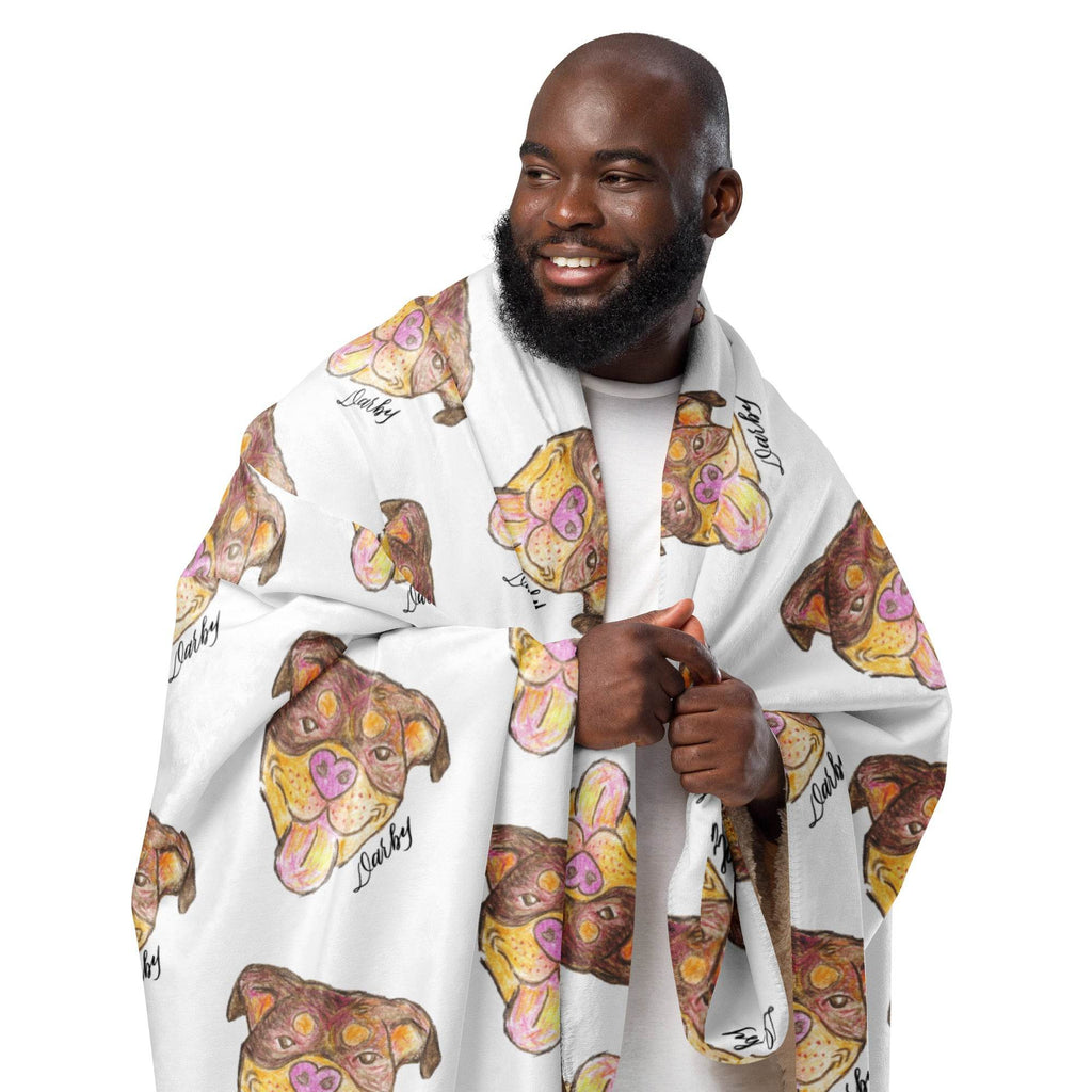 CUSTOM2 - Darby - Sherpa Blanket - Holiday Matching Gift - CUSTOM - Dear Daughters Design