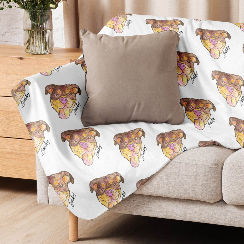 CUSTOM2 - Darby - Sherpa Blanket - Holiday Matching Gift - CUSTOM - Dear Daughters Design