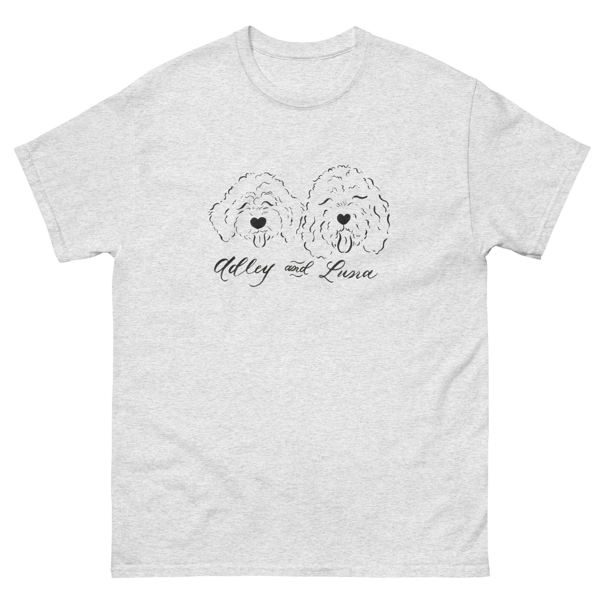 CUSTOM - Adley and Luna - Front Design - Unisex classic tee - CUSTOM - Dear Daughters Design