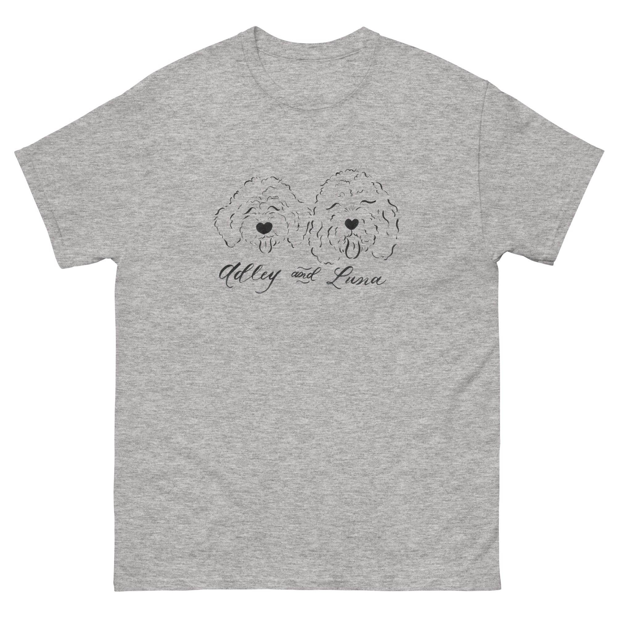 CUSTOM - Adley and Luna - Front Design - Unisex classic tee - CUSTOM - Dear Daughters Design