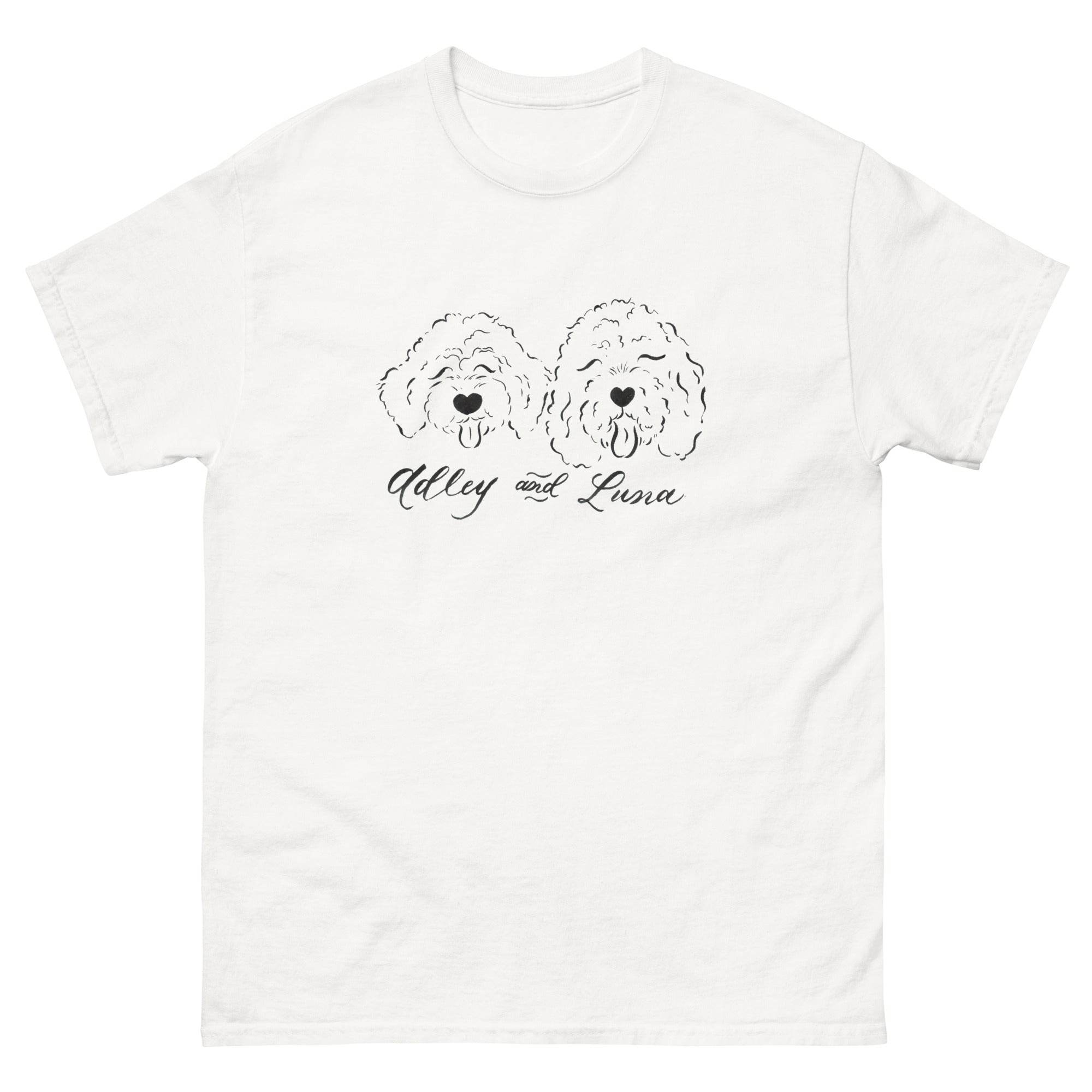 CUSTOM - Adley and Luna - Front Design - Unisex classic tee - CUSTOM - Dear Daughters Design