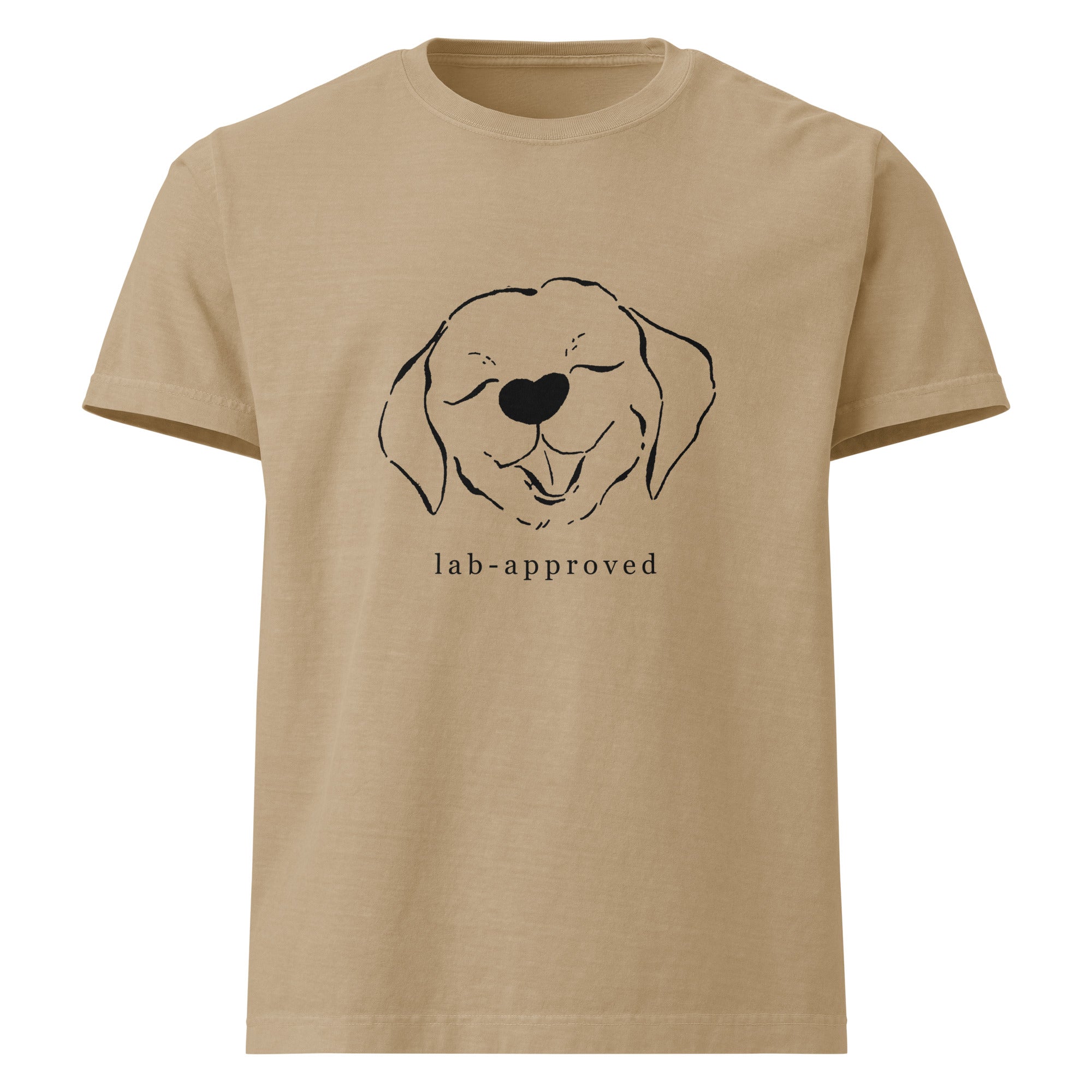 ADULT SIZES - Puppy Smiles - Labrador Retriever - Lab Approved - Unisex oversized t-shirt - Best Gift for Dog Lovers