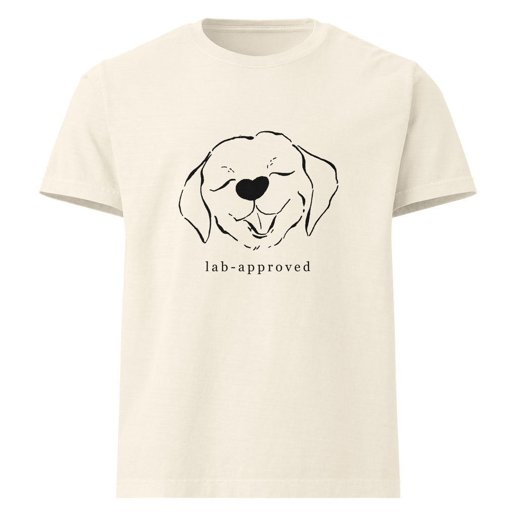 ADULT SIZES - Puppy Smiles - Labrador Retriever - Lab Approved - Unisex oversized t-shirt - Best Gift for Dog Lovers