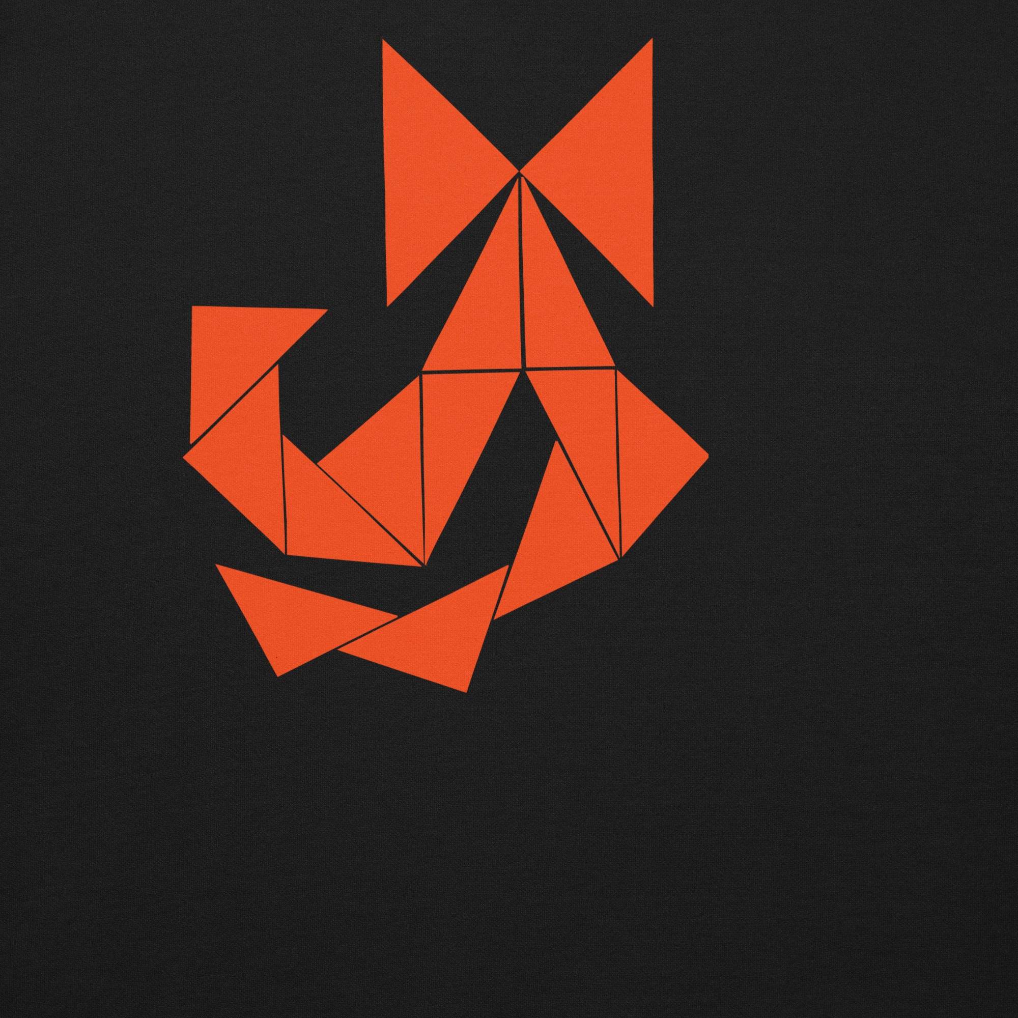 Unique Witchy Vibes Bow Sweatshirt - Orange Abstract - Unisex Premium Sweatshirt - Dear Daughters Design