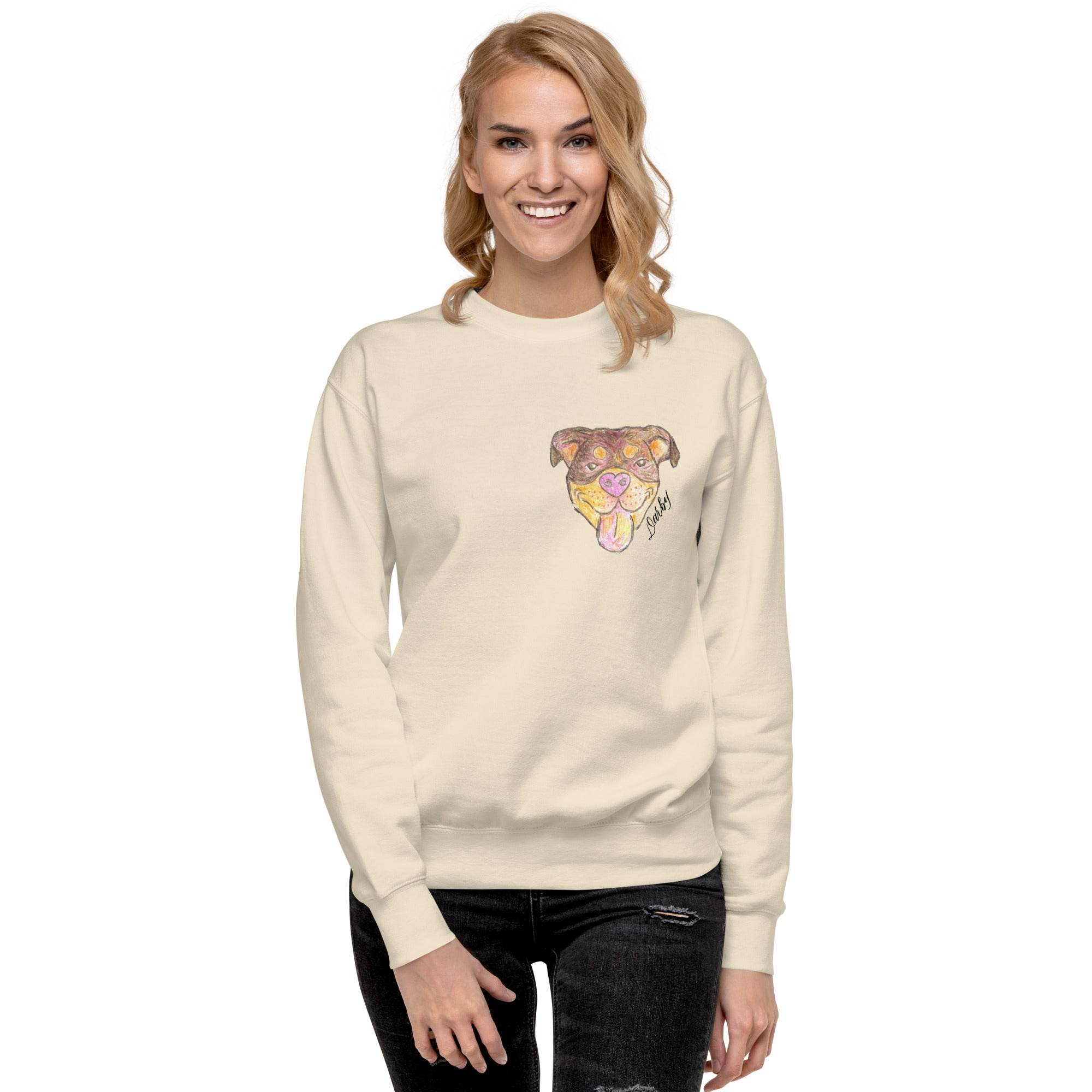 CUSTOM2 - Darby - Unisex Premium Sweatshirt - Holiday Matching Gift - CUSTOM - Dear Daughters Design