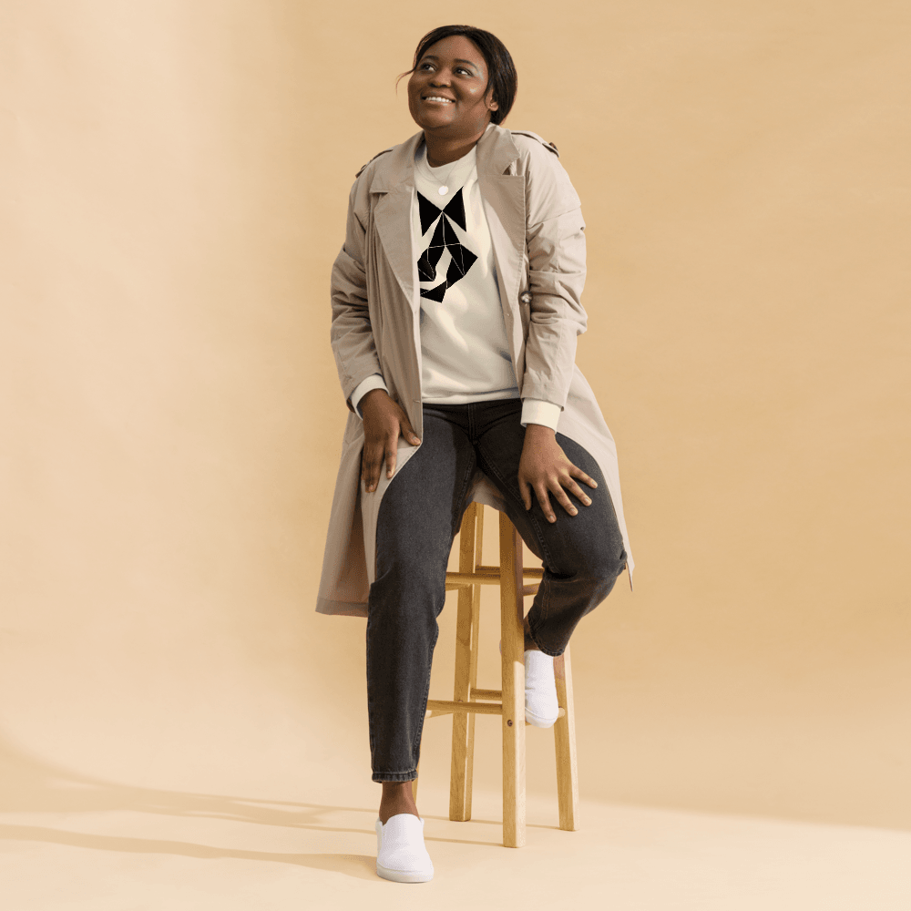 Witchy Vibes Sweatshirt with Black Bow - Unisex Premium Sweatshirt - Dear Daughters Design