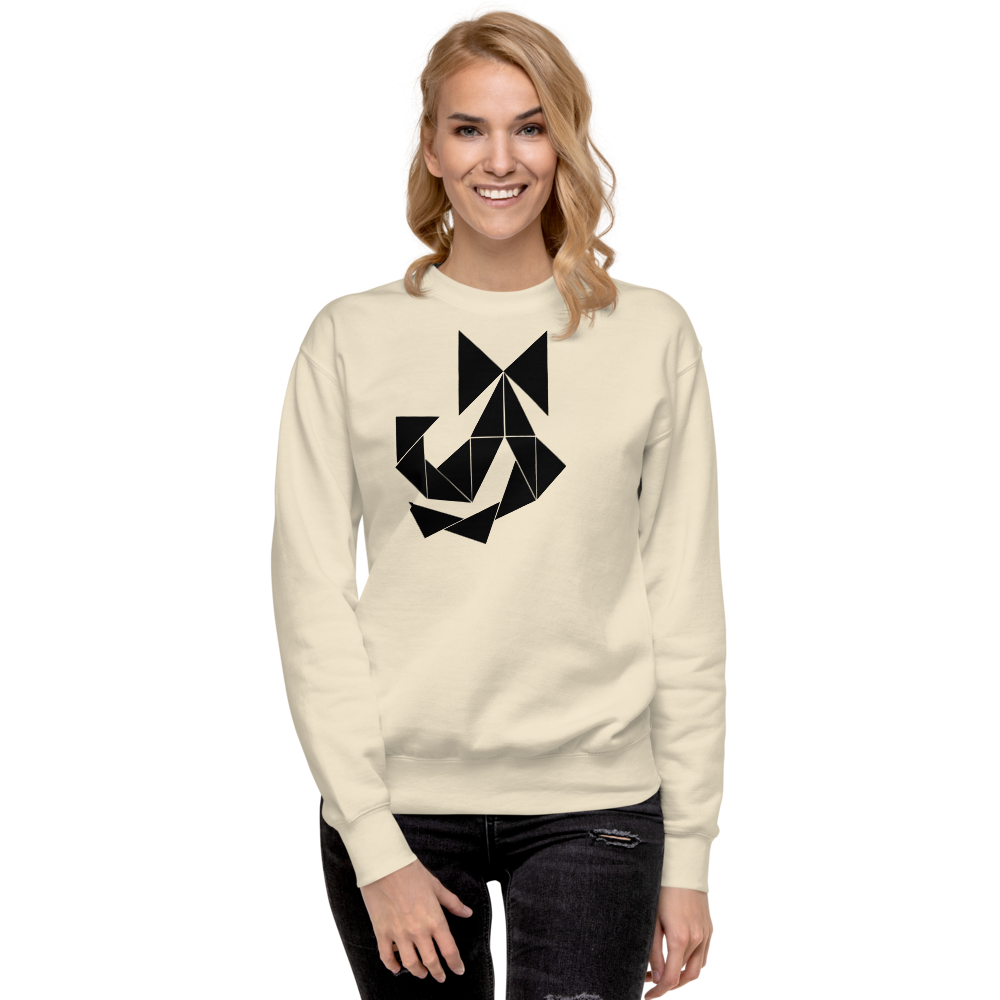 Witchy Vibes Sweatshirt with Black Bow - Unisex Premium Sweatshirt