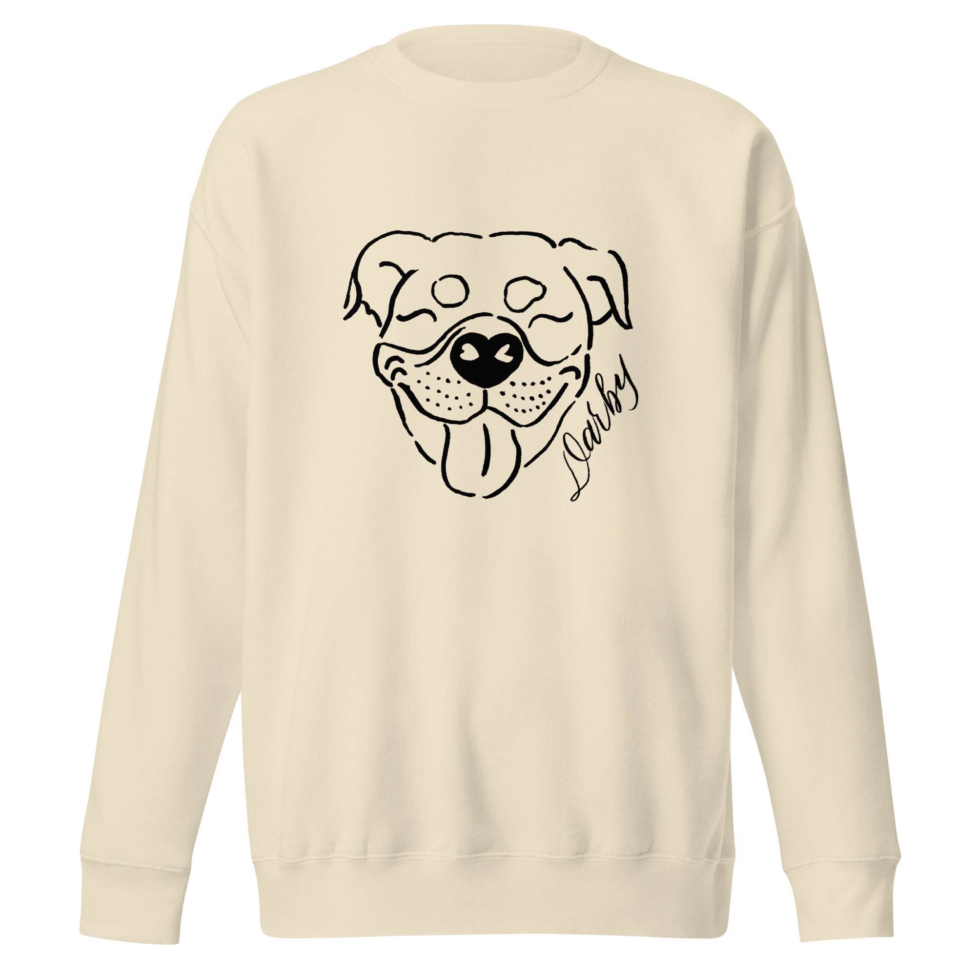 CUSTOM1 - Darby - Unisex Premium Sweatshirt - Holiday Matching Gift - CUSTOM - Dear Daughters Design