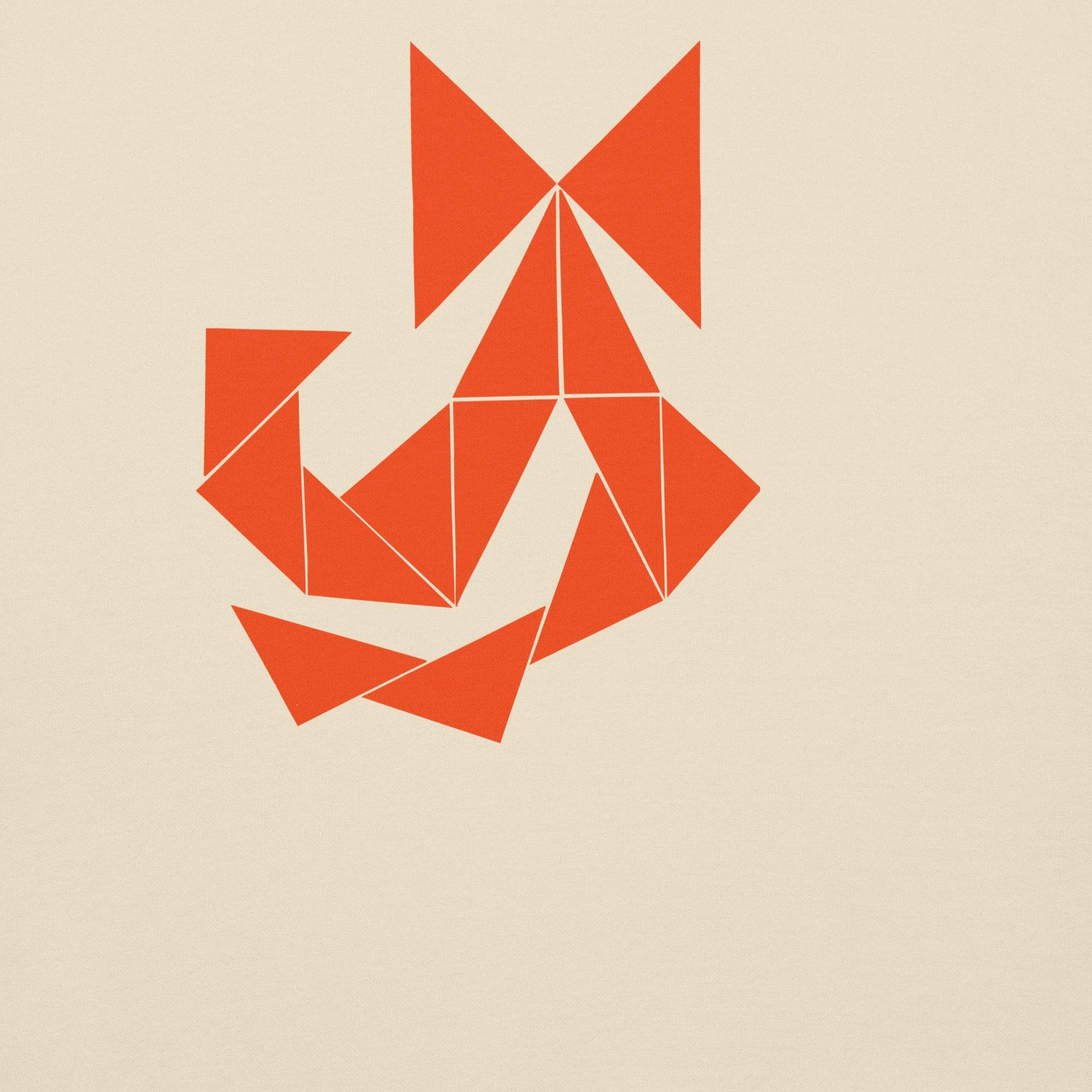 Unique Witchy Vibes Bow Sweatshirt - Orange Abstract - Unisex Premium Sweatshirt - Dear Daughters Design