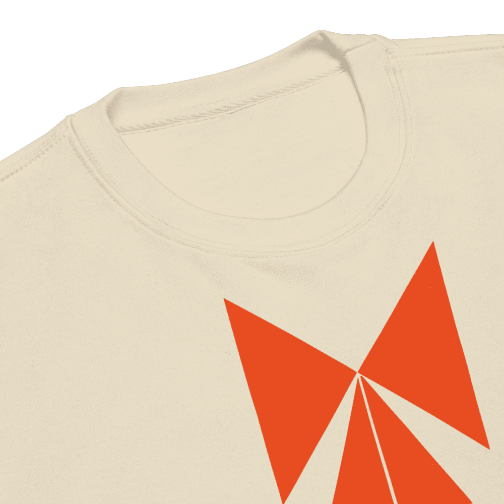 Unique Witchy Vibes Bow Sweatshirt - Orange Abstract - Unisex Premium Sweatshirt - Dear Daughters Design