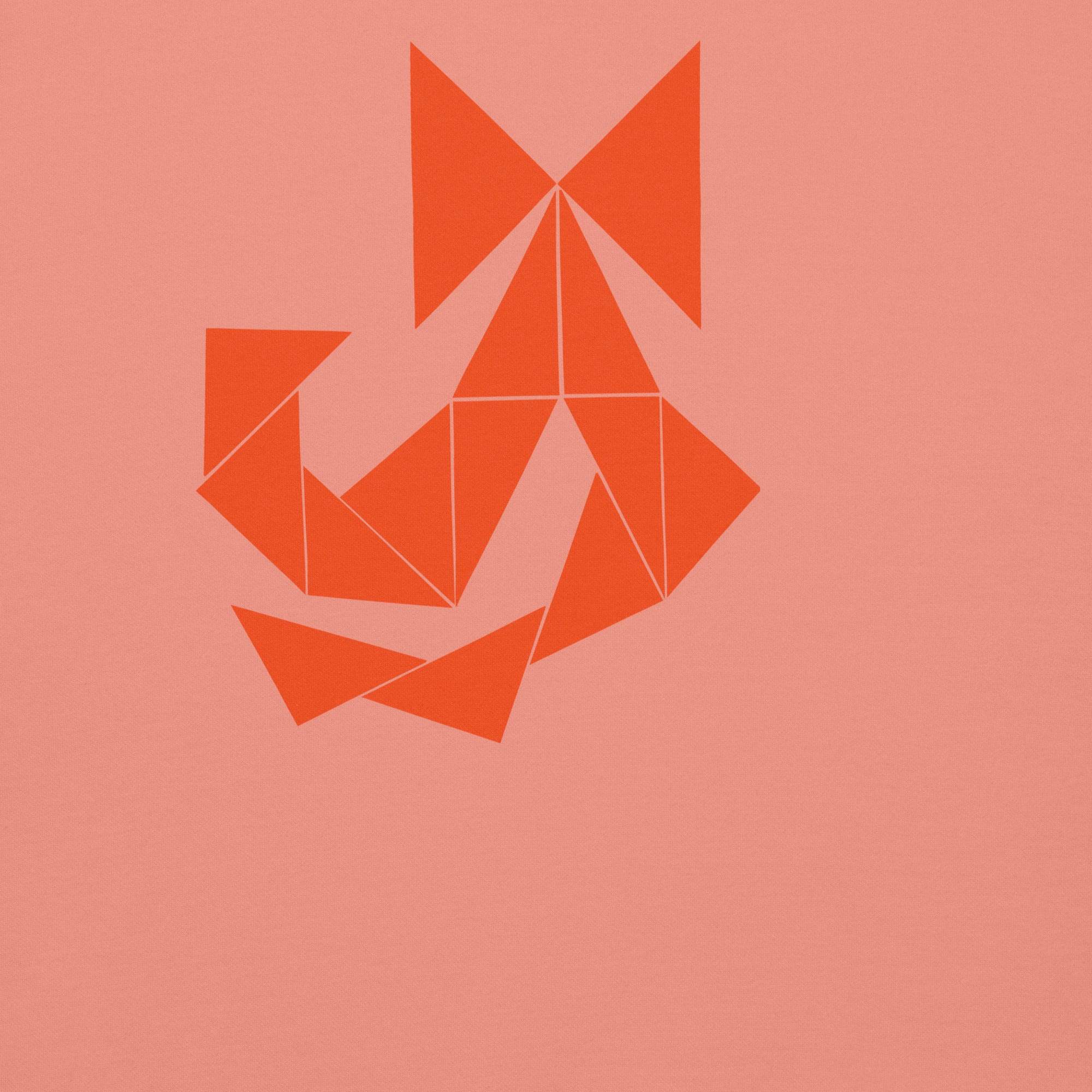 Unique Witchy Vibes Bow Sweatshirt - Orange Abstract - Unisex Premium Sweatshirt - Dear Daughters Design