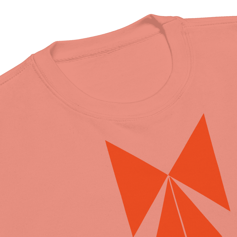 Unique Witchy Vibes Bow Sweatshirt - Orange Abstract - Unisex Premium Sweatshirt - Dear Daughters Design