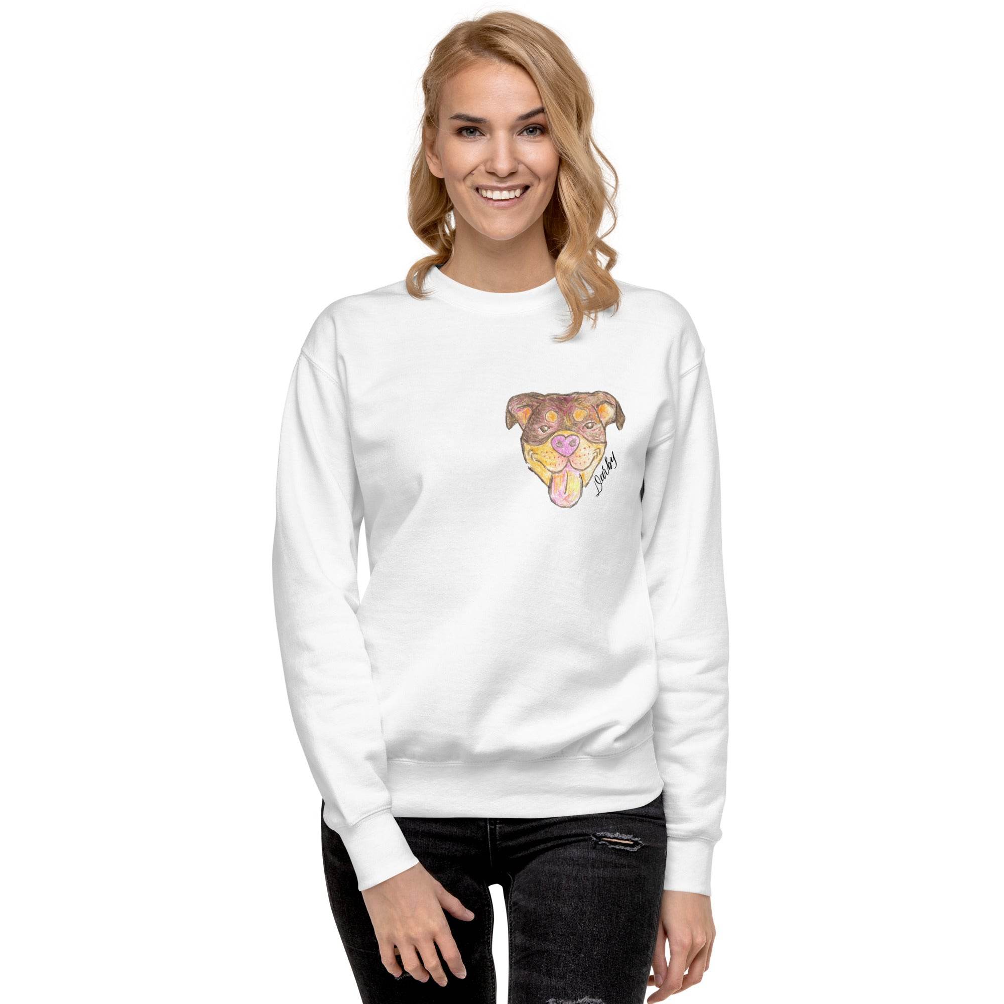 CUSTOM2 - Darby - Unisex Premium Sweatshirt - Holiday Matching Gift - CUSTOM - Dear Daughters Design